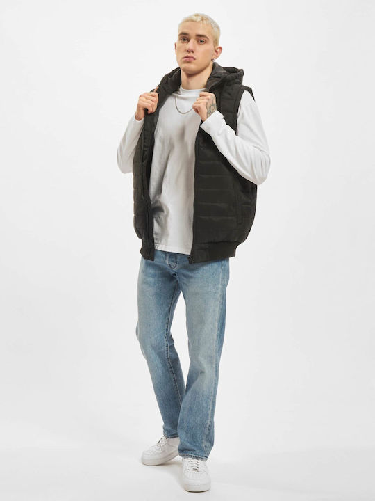 Sleeveless Jacket Puffer Black