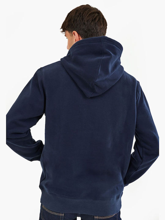 Timberland Herren Sweatshirt mit Kapuze und Taschen Marineblau