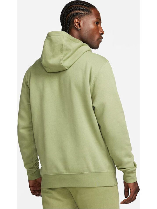 Nike Club Dark Green with Hood