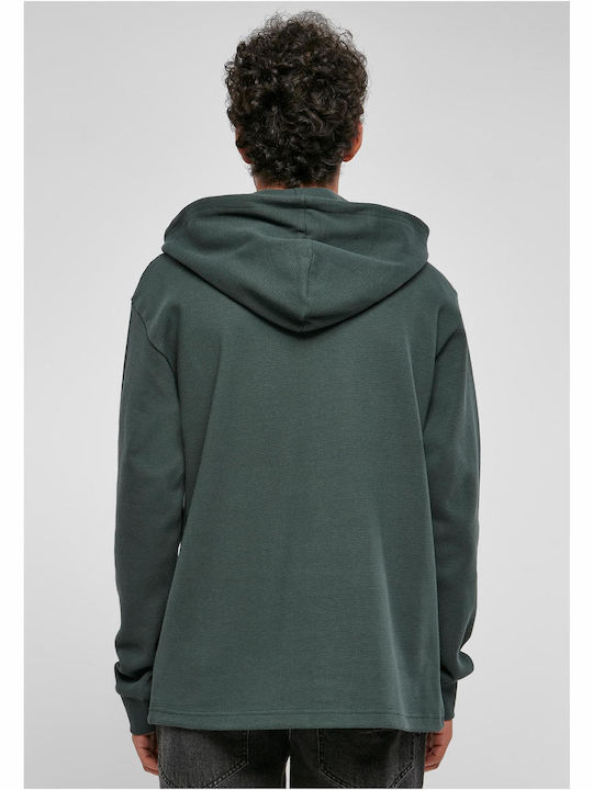 Urban Classics Men's Sweatshirt with Hood Bottle Green