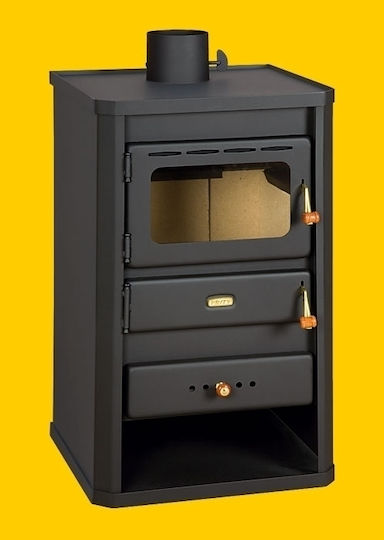 Prity S2 Metalic Soba pe lemne 10kW Negru