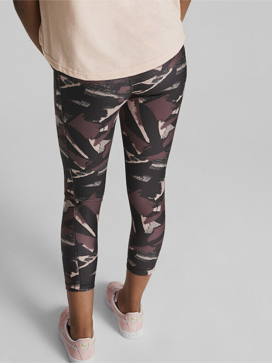Kinder Leggings Sport Zerschnitten Lila