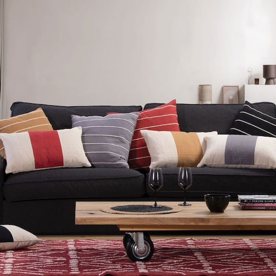Nef-Nef Homeware Възглавница за диван Livier от 100% Памук Carry 35x55см. 031734