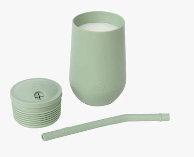 Ezpz Happy Cup Toddler Silicone Cup for 24m+ Green