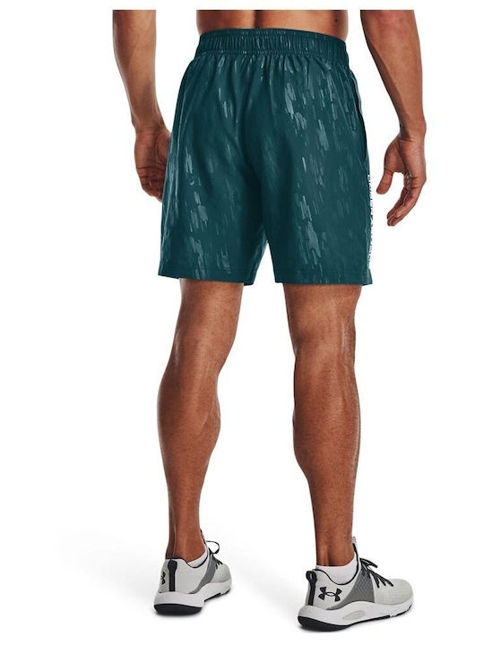 Under Armour Woven Emboss Men's Athletic Shorts Green