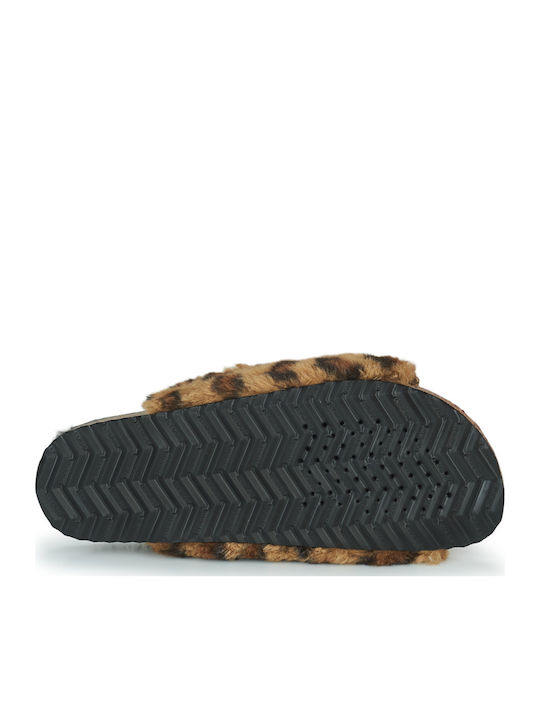 Brionia Women's Flat Sandals in Black Color