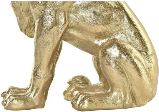 DKD Home Decor Lustră Decorativă Figura cu Soclu pentru Bec E27 Auriu