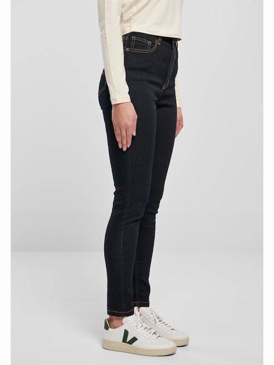 Hoch tailliert Damenjeans in Enger Passform