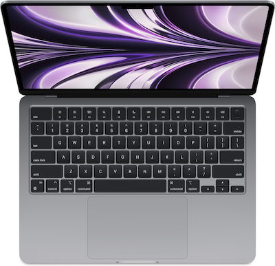 Apple MacBook Air 13.6" (2022) Retina Display (M2-8‑core/8GB/512GB SSD) Space Gray (Ιnternational English Keyboard)