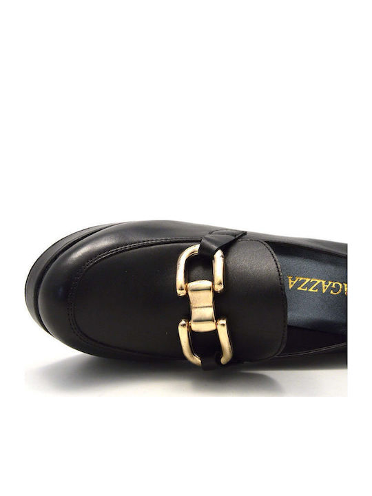Anatomic Leather Black High Heels