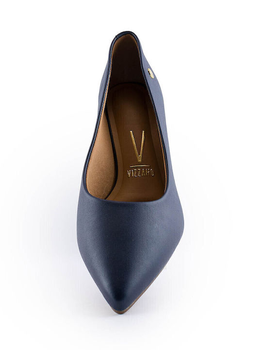 Navy Blue Medium Heels