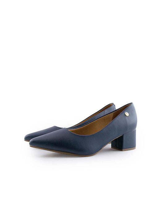 Vizzano Pumps mit Chunky mittelhohem Absatz Marineblau