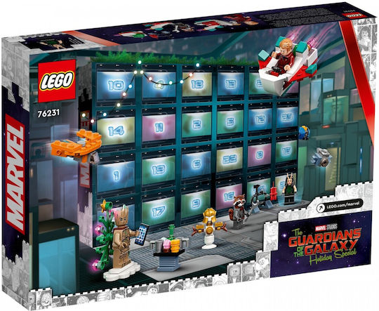 LEGO Marvel Пазителите на Галактиката Адвент Календар за 6+ Години