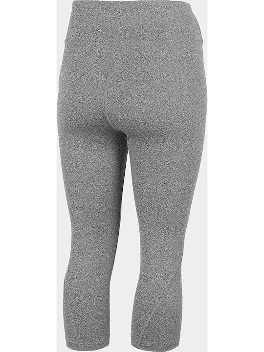 Training Schulung Frauen Capri Leggings Hochgeschnitten Gray