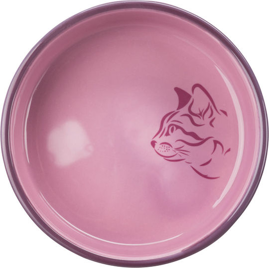 Trixie Ceramic Food and Water Bowl for Cat 300ml Various Colors