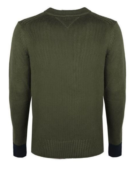 Tommy Hilfiger Men's Long Sleeve Sweater Green