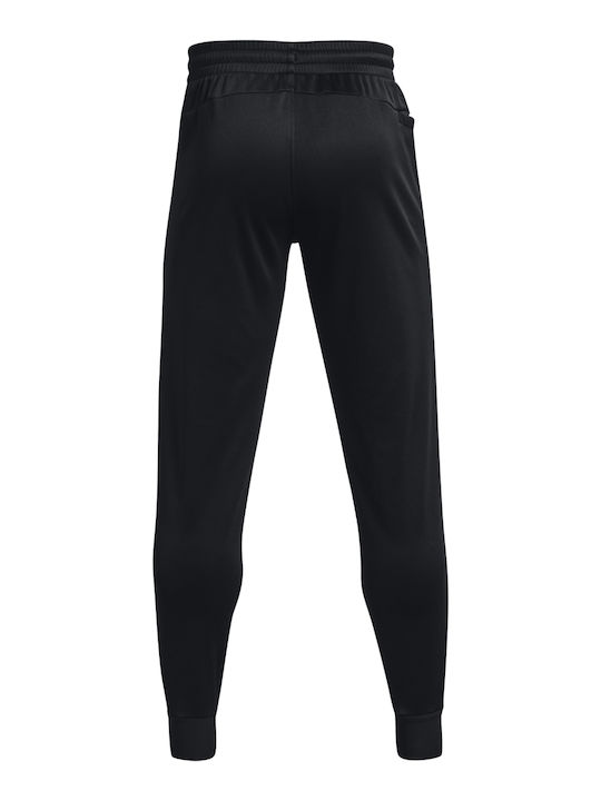 Sweatpants Glossy with Elastic Black