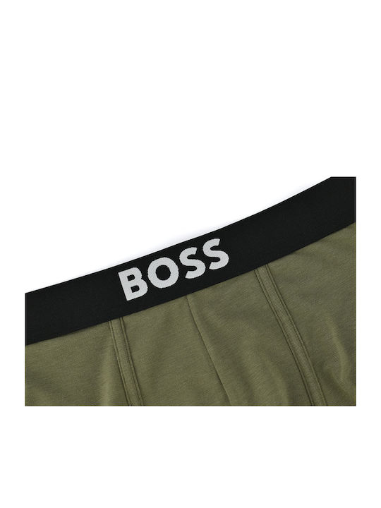 Hugo Boss Ανδρικό Μποξεράκι Χακί