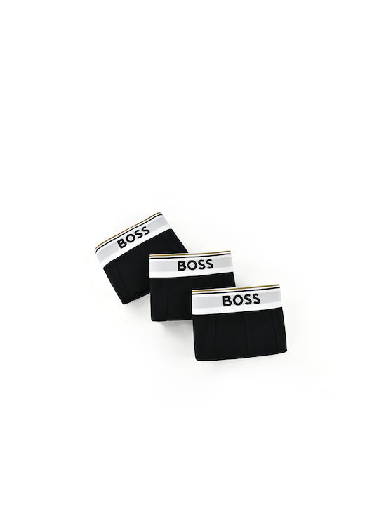 Herren Boxershorts Schwarz 3Packung