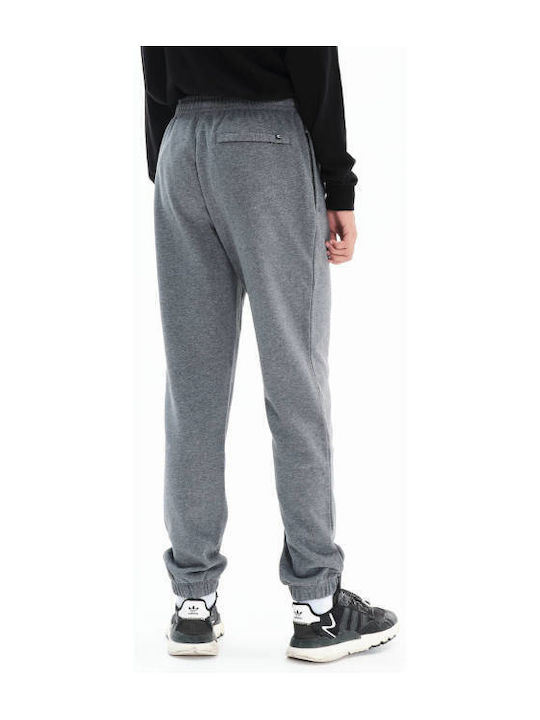 Sweatpants with Elastic Dark Grey Melange