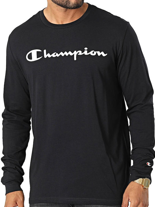 Champion Men's Long Sleeve Blouse Black