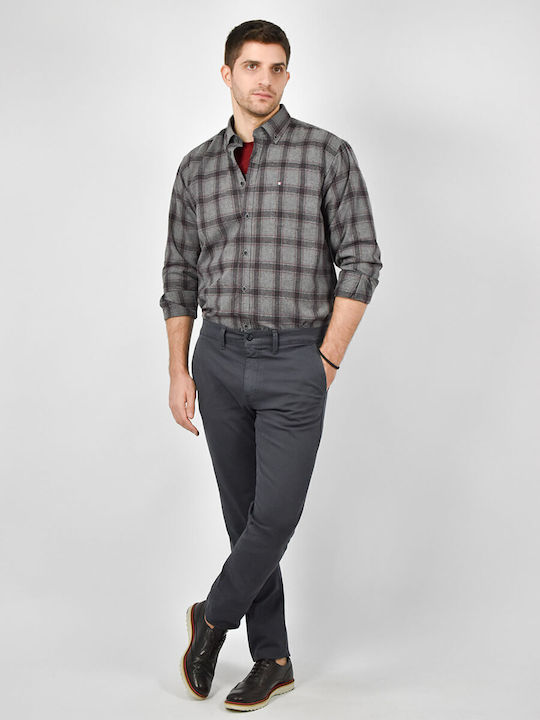 Trousers Chino in Skinny Fit Gray