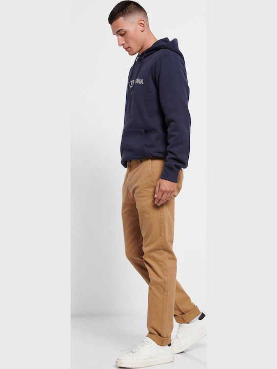 Hose Chino Elastisch tobacco