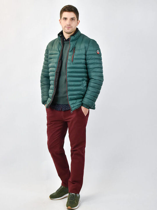 Hose Chino in Schlanker Passform Burgundisch