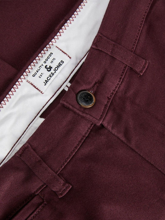 Jack & Jones Pantalon Bărbătesc Chino cu Croială Slim Port Royale