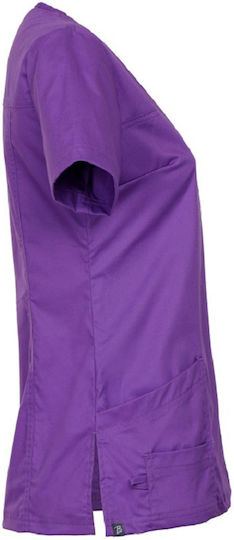 Be Unique Femei Bluză medicală Violet