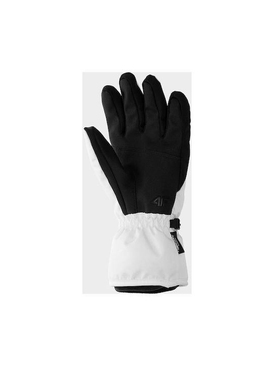 4F Women's Ski & Snowboard Gloves White