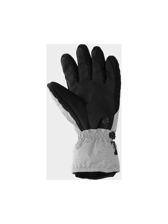 4F Women's Ski & Snowboard Gloves Gray