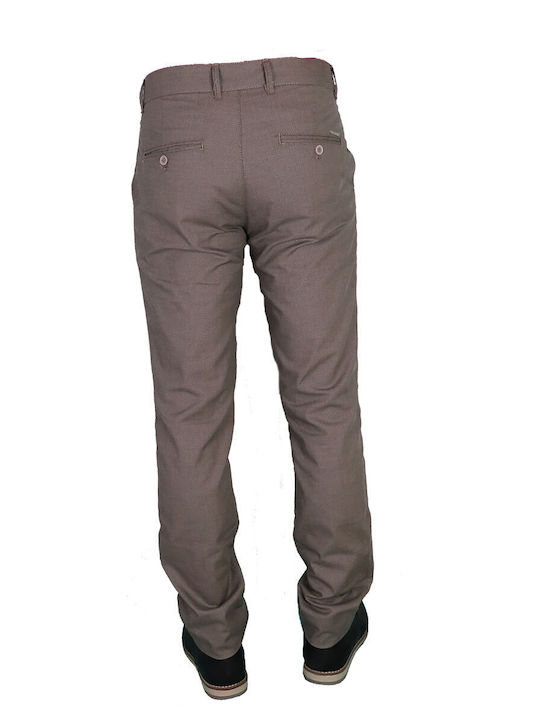 Endeson 950 Herren Chinos Hose Dunkelbeige