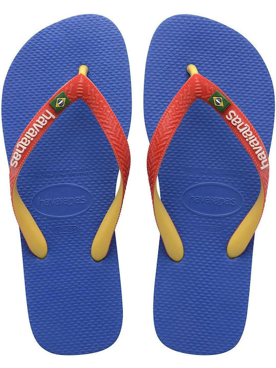Brasil Mix Fc Men's Flip Flops Orange