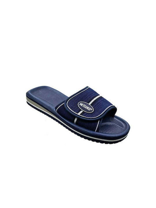 Mitsuko Men's Slides Blue