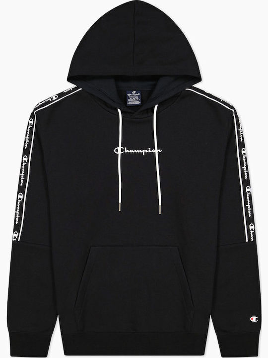 Sweatshirt with Hood Black