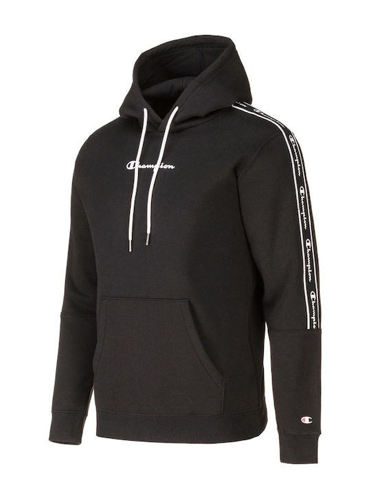 Sweatshirt with Hood Black