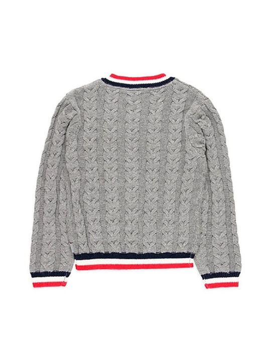 Boboli Kids Sweater Long Sleeve Gray