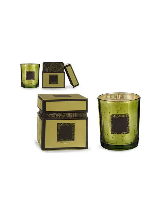 BigBuy Aromatisches Kerze Viride in Gefäß mit Parfüm Grüner Tee 8x9cm