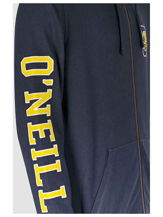 Cardigan With Hood Blue