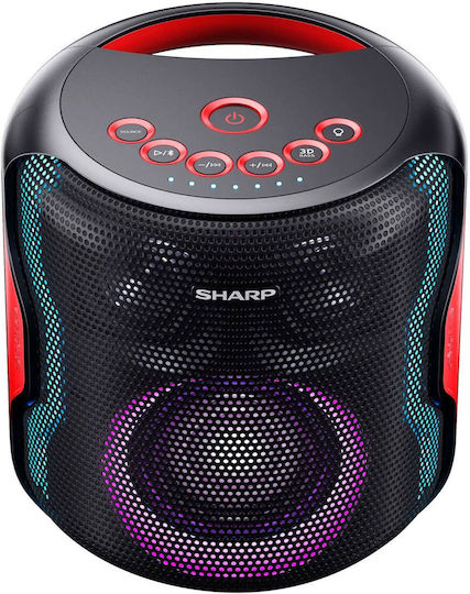 Sharp PS-919 Ηχείο Bluetooth 36W με Διάρκεια Μπαταρίας έως 14 ώρες Μαύρο