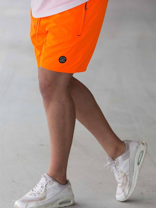 madmext Men's Swimwear Shorts Orange