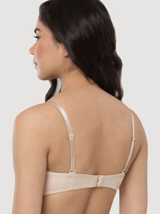 Balconette Balconette Bra without Padding Beige