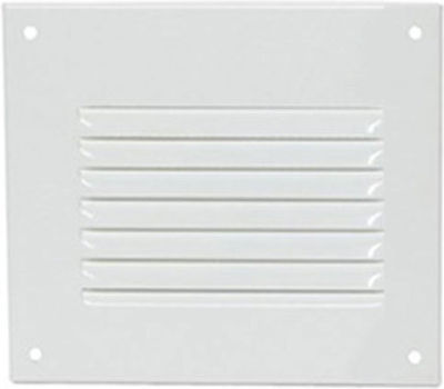 Europlast 101- Square Vent Louver with Sieve 10x10cm