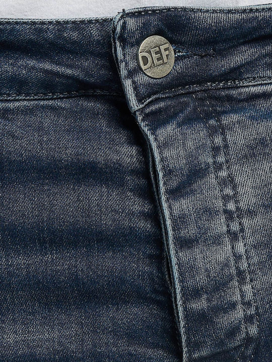 Herren Jeanshose Elastisch mit Slim Passform DARKBLUE