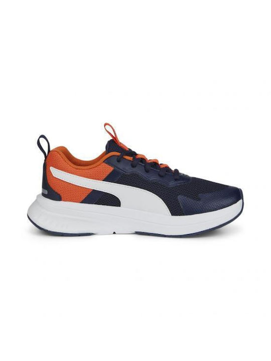 Puma Αthletische Kinderschuhe Laufen Evolve Run Mesh Blau