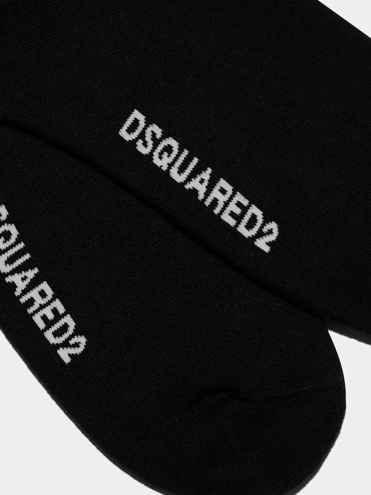 Dsquared2 Ανδρικές Κάλτσες Μαύρες