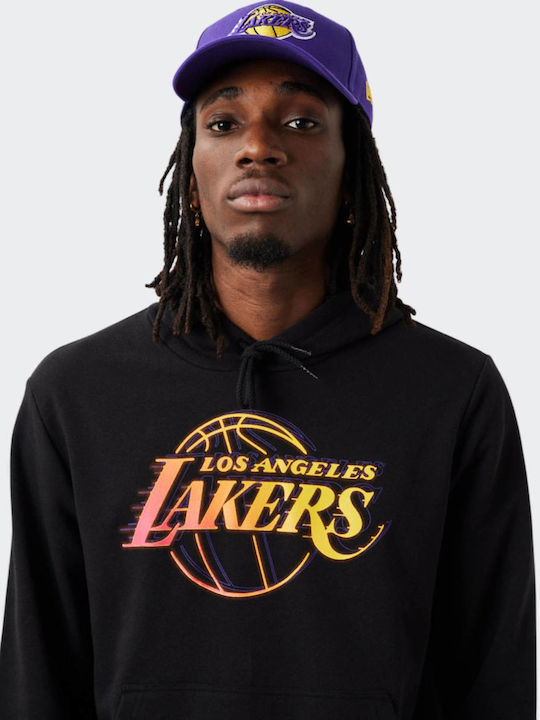 NBA Los Angeles Lakers Sweatshirt with Hood Black