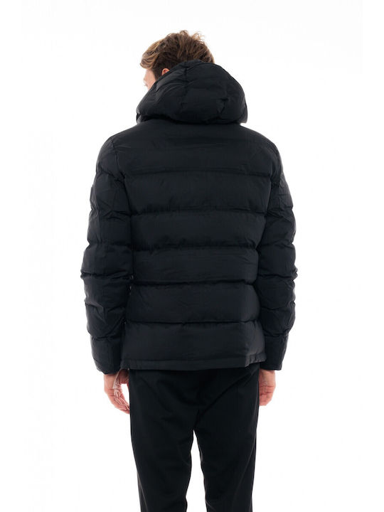 Splendid Men's Winter Puffer Jacket Black