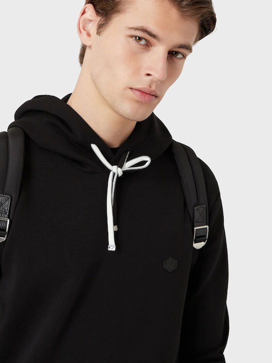 Sweatshirt with Hood Black